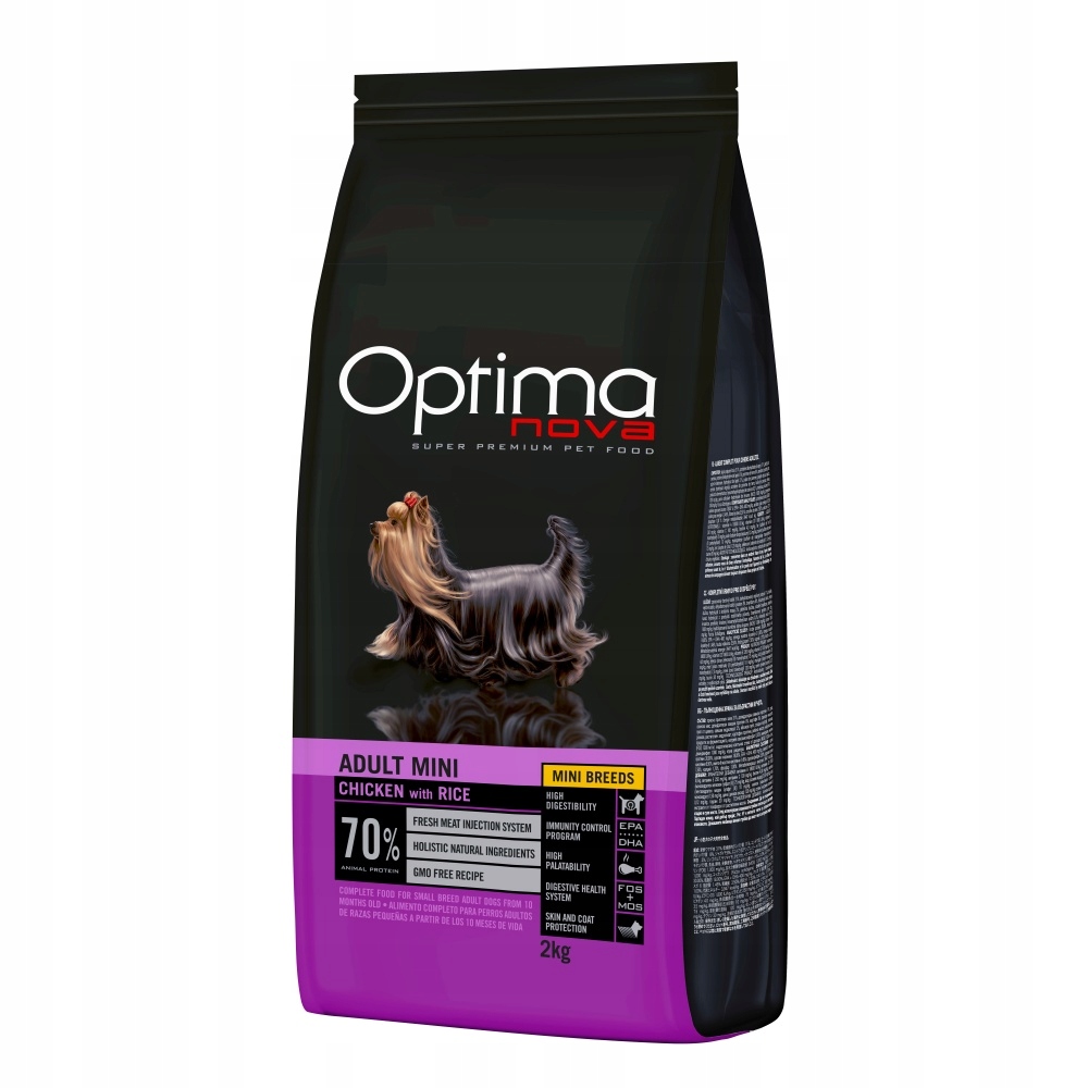 Levně OPTIMAnova Dog Adult Mini Chicken &amp; Rice 2 kg