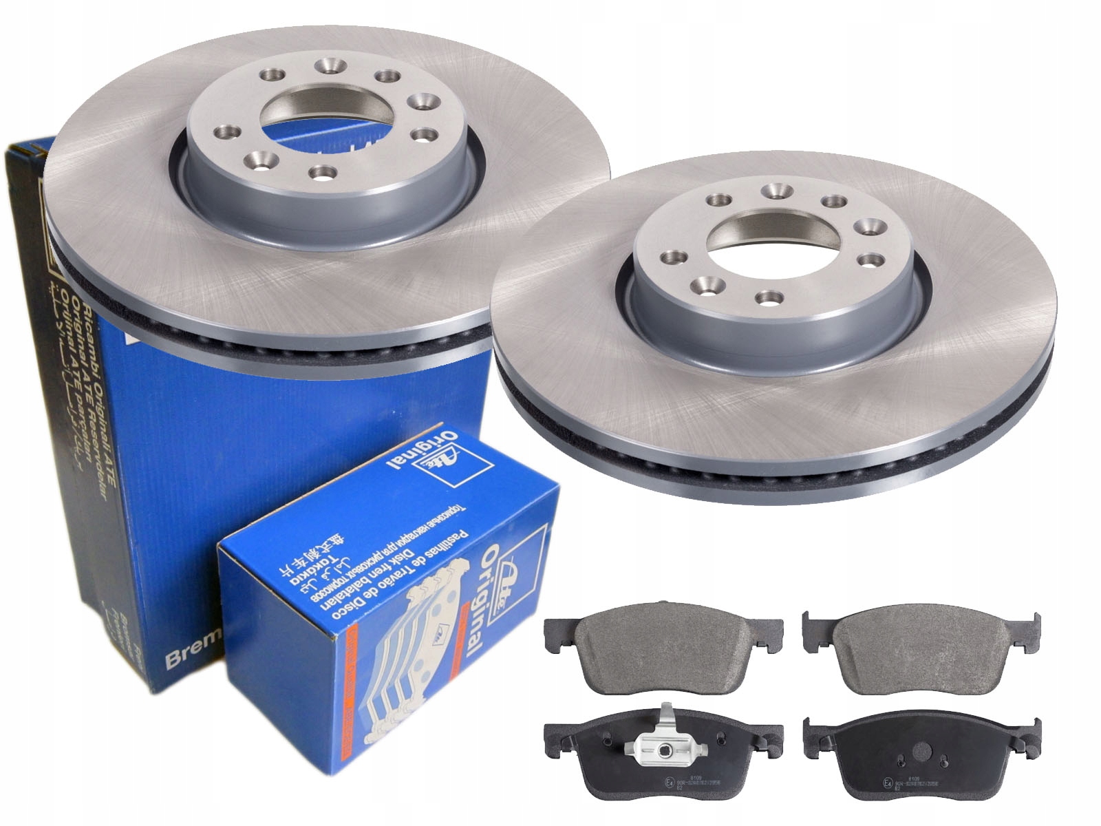 ДИСКИ КОЛОДКИ ATE ПЕРЕДНЯЯ VIVARO C ZAFIRA LIFE 304MM