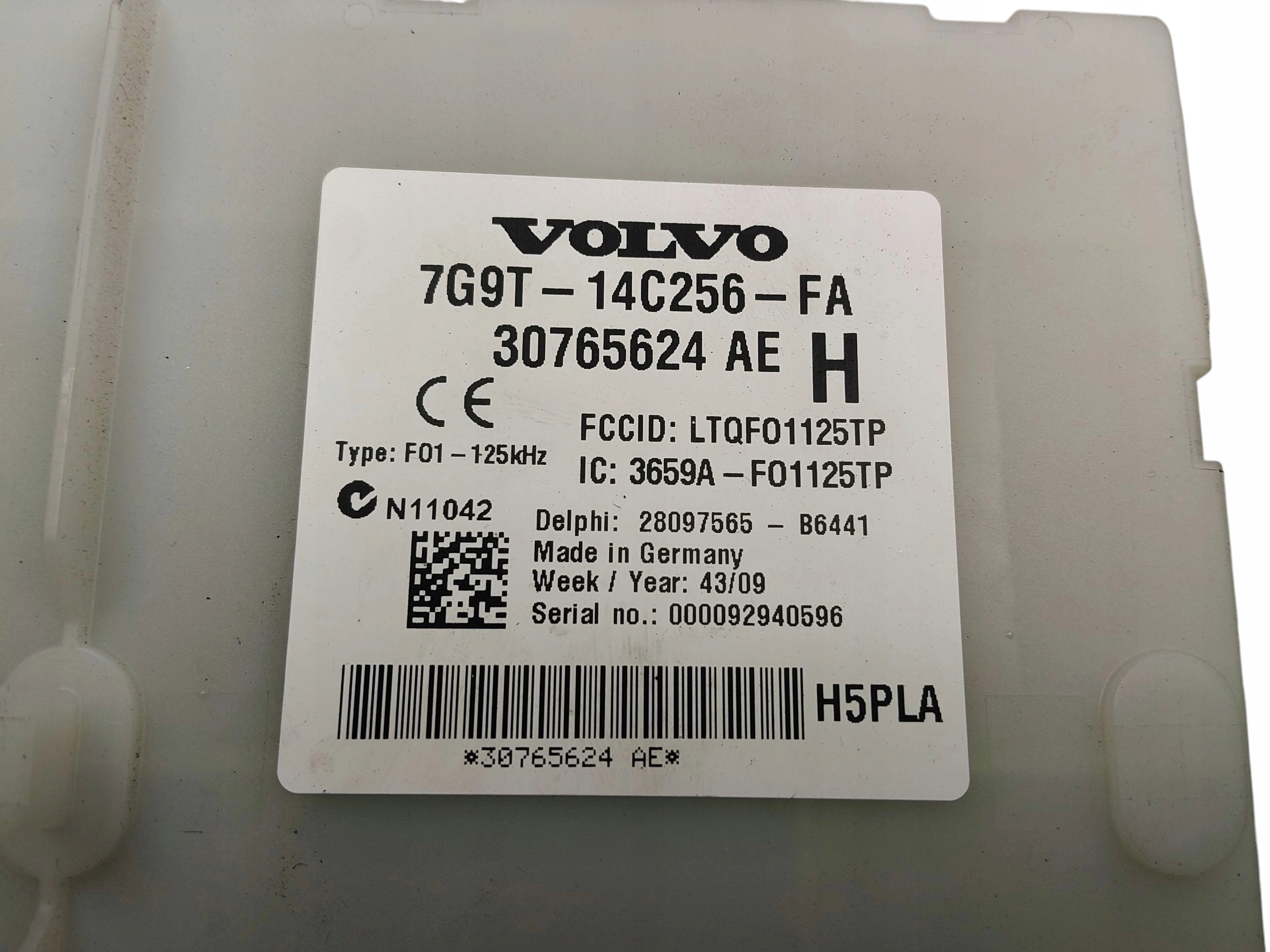 Module fusibles BSI VOLVO XC60 et 30765624