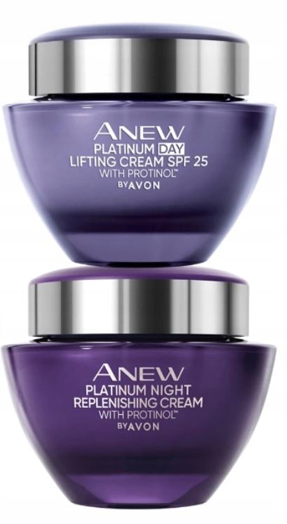 

Avon Zestaw Anew Platinum 2x Krem Dzień Noc