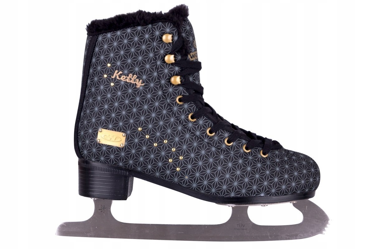 ŁYŻWY DAMSKIE ACTION DOTY ROZM. 41 /INSPORTLINE