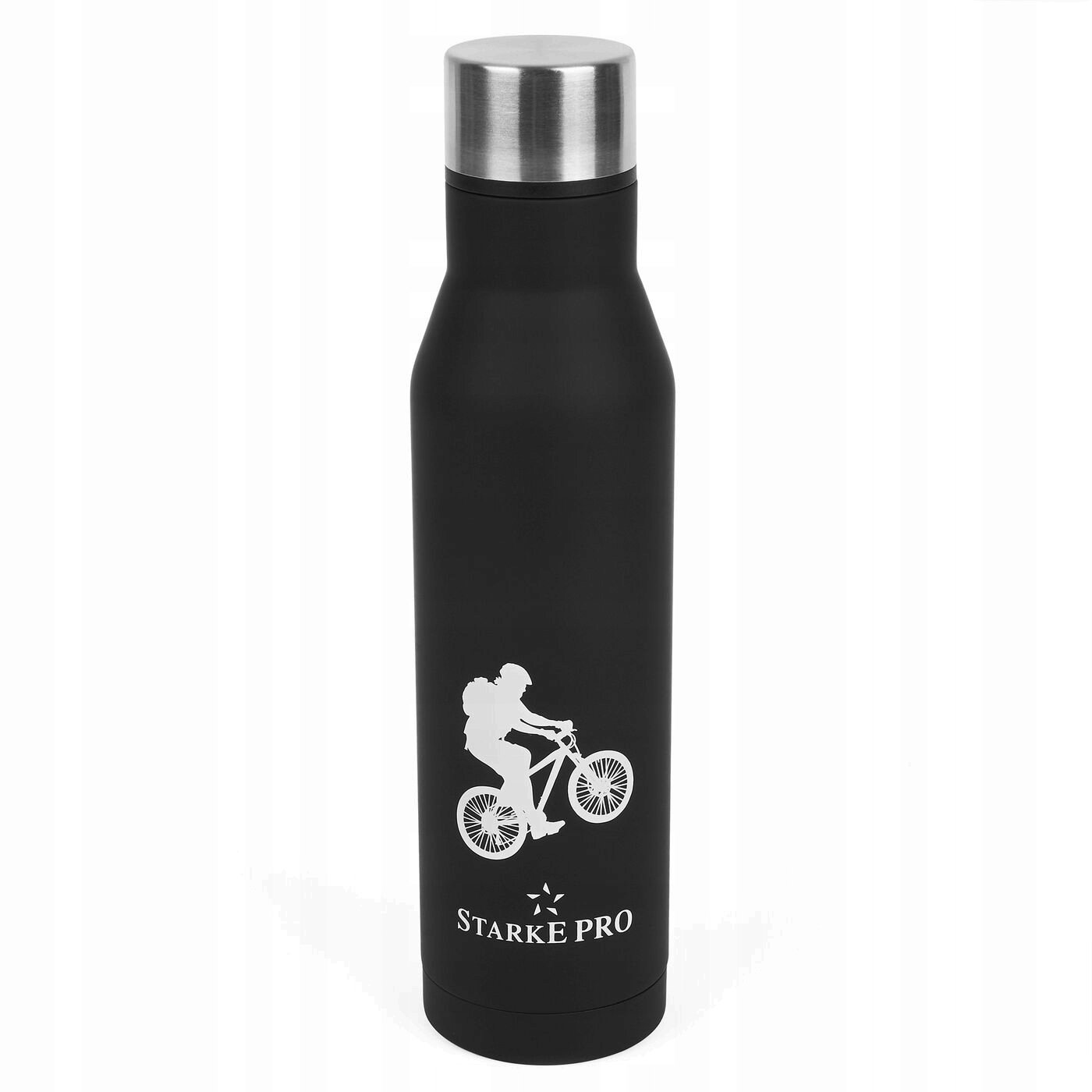 STARKE PRO EXPLORER BUTELKA TERMICZNA 500 ML CZARNY STAL NIERDZEWNA