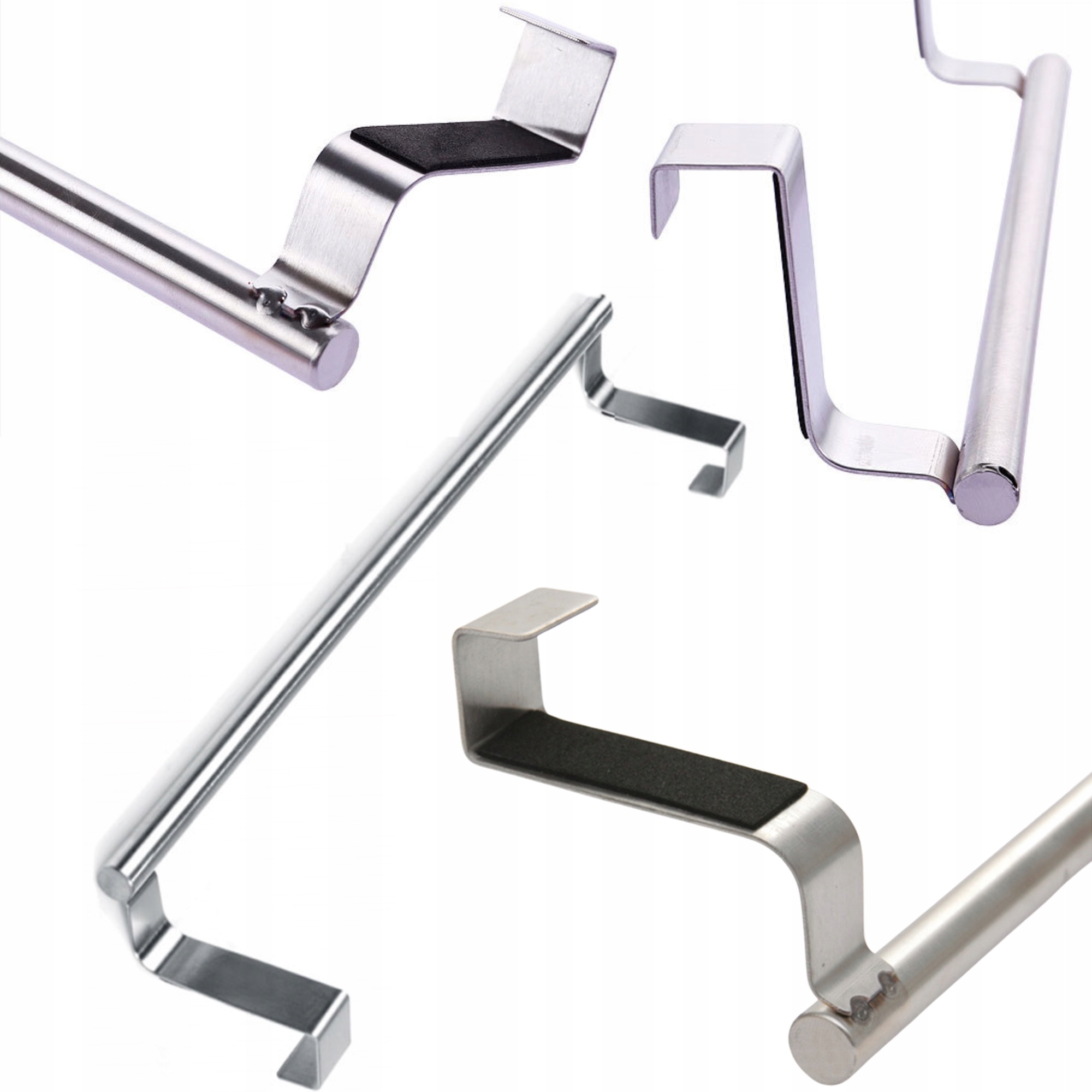 Funkcyjny wieszak bez wiercenia uchwyt kuchenny na drzwi ścierki ręczniki