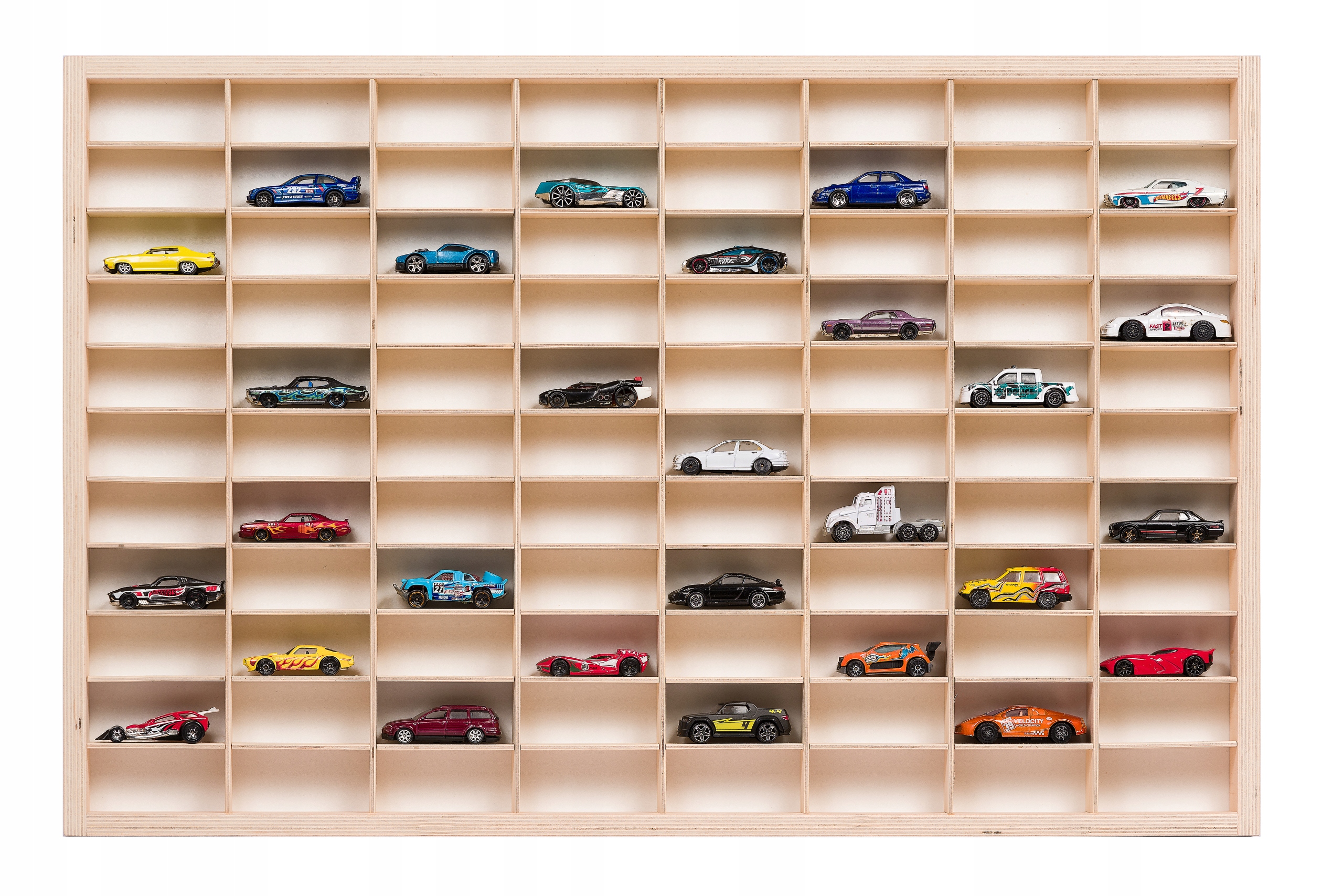 

Półka na resoraki 88 autek Hot Wheels Gratis