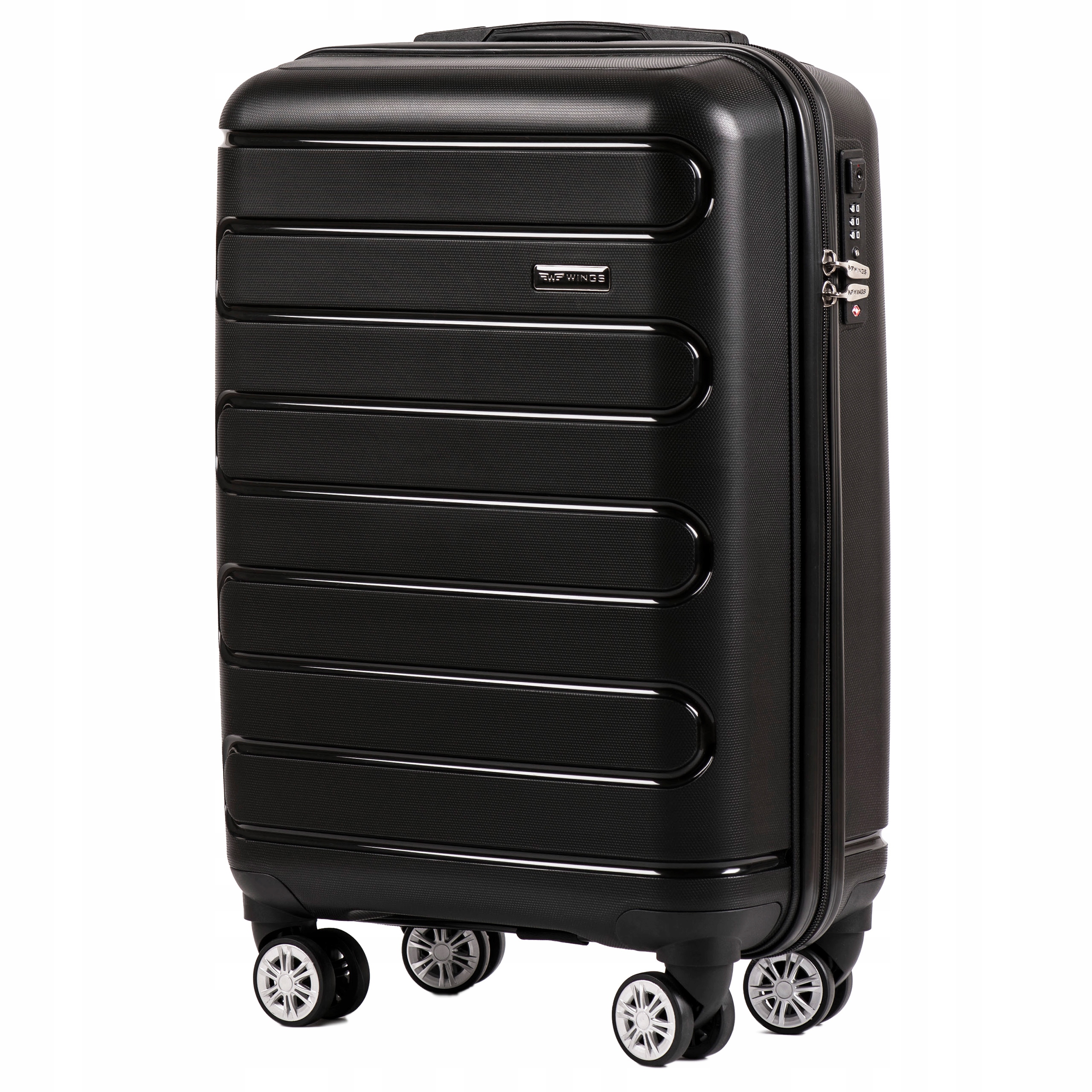 Outlet Walizka Wings Mała Polipropylen Tsa na 4 Kółkach twarda Kabinówka