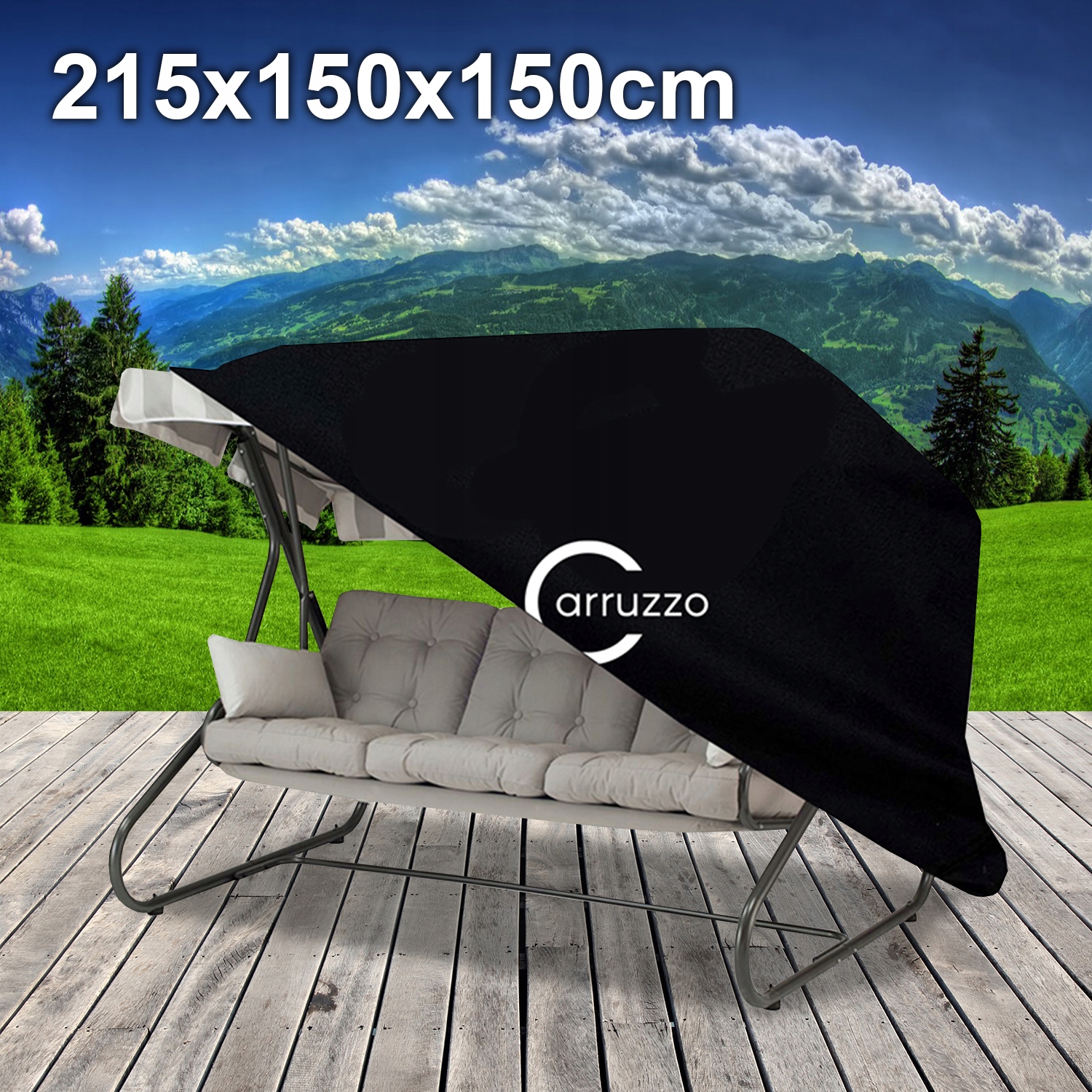 POKROWIEC OSŁONA NA HUŚTAWKĘ MEBLE Ogrodowe Ławkę Stół Wodoodporny Rodzaj na huśtawkę