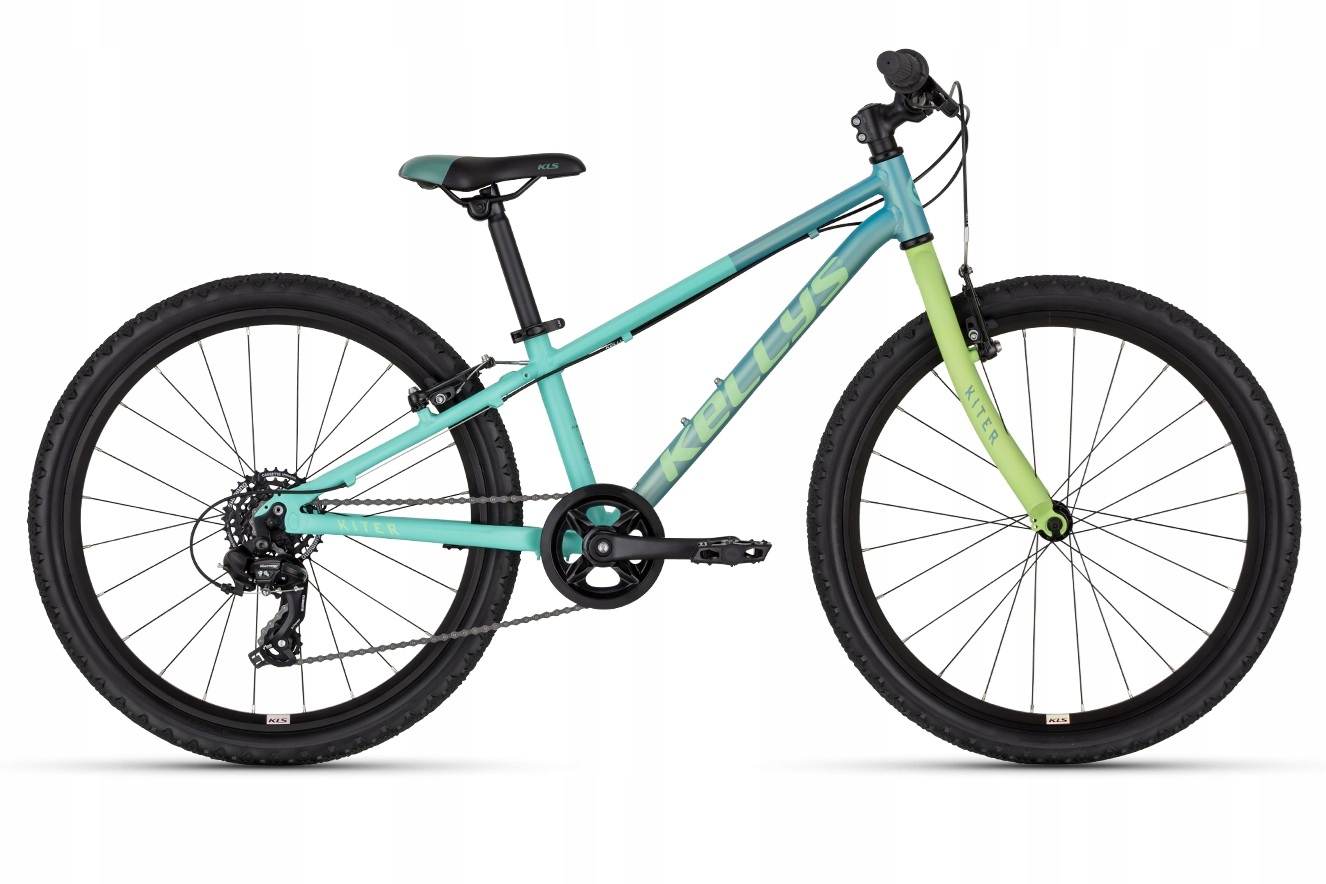 Rower dziecięcy Kellys Kiter 30 koła 24" Mint Meadow Green Mat