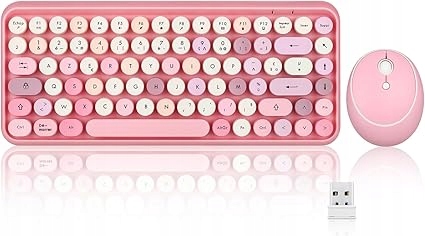 Perixx PERIDUO-713 Mini Bezprzewodowa Klawiatura i Myszka Azerty