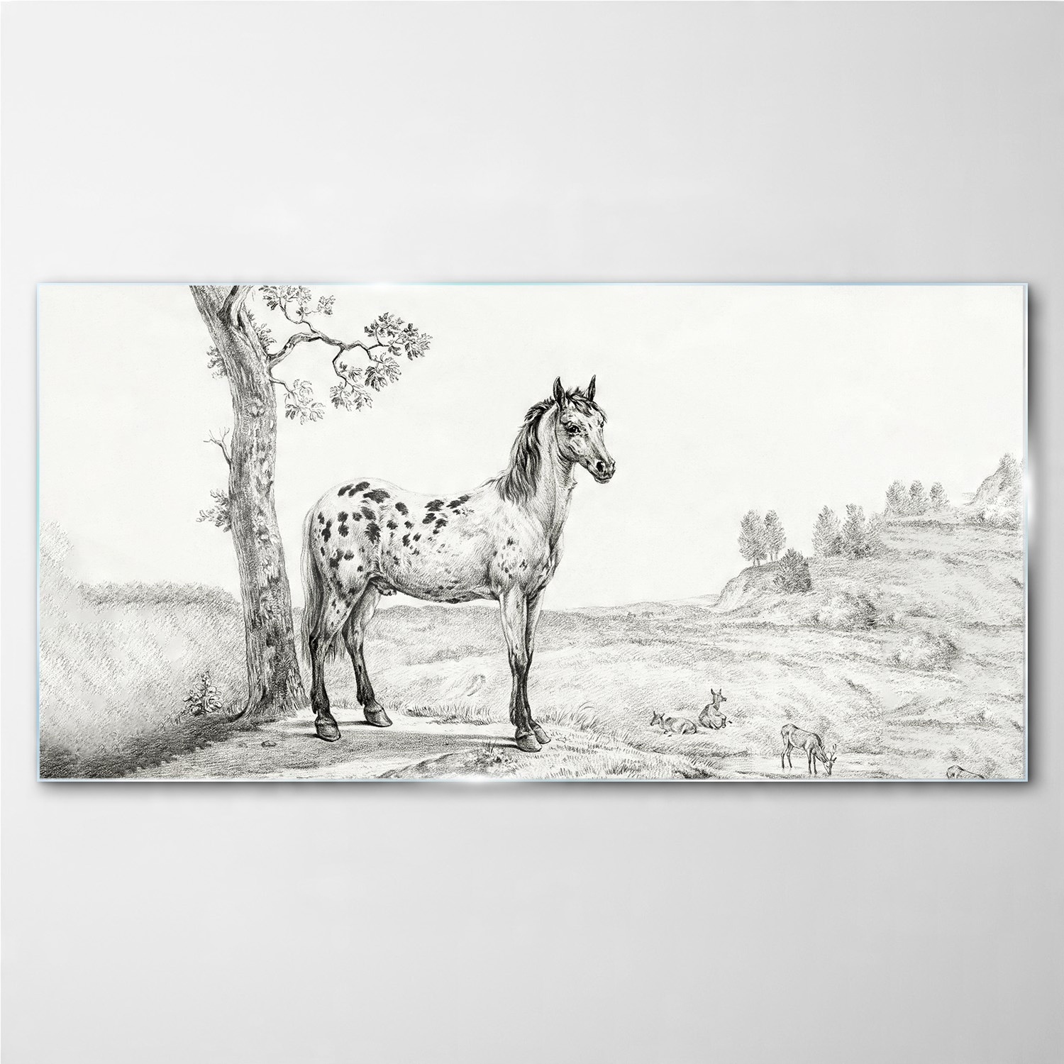 

Obraz na ścianę szklany Zwierzęta koń 140x70 cm