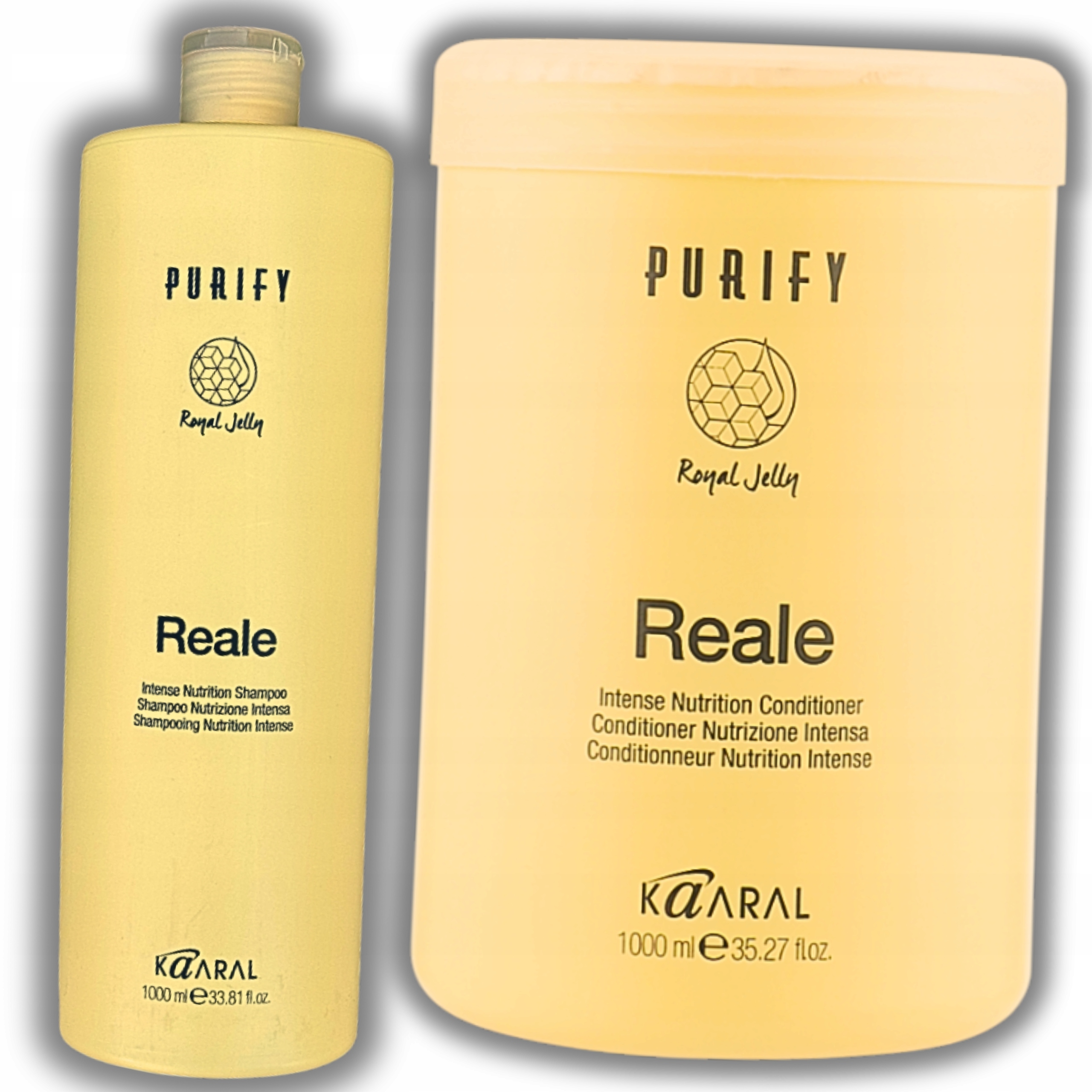 Sada Kaaral Reale Hloubkově vyživuje a regeneruje vlasy Šampon Maska 2000 ml