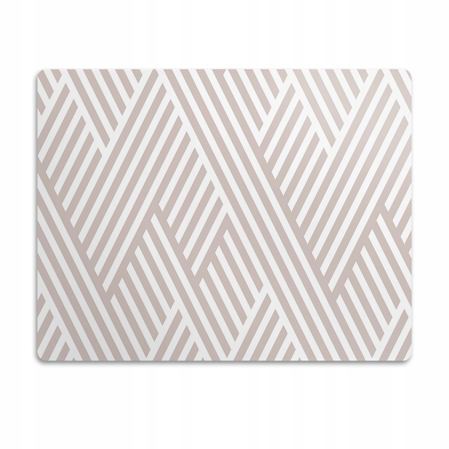 Levně Pro kočky psa podložka pod misku Béžový vzor 90x60