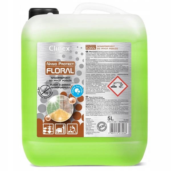 

Clinex Nano Protect Floral Płyn Do Mycia Podłóg 5L
