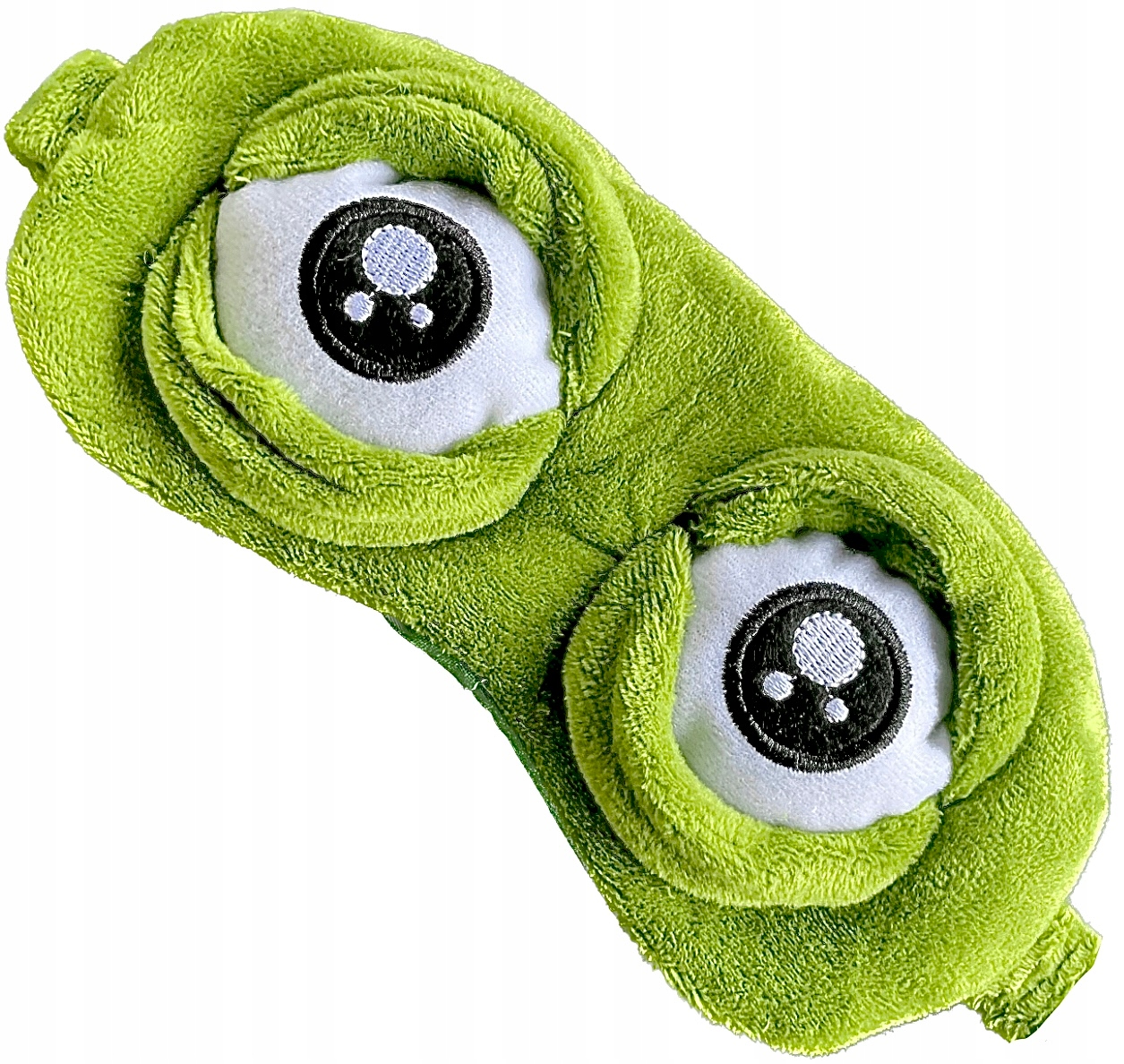 OPASKA NA OCZY MASKA DO SPANIA SNU RELAKSU żabka ŻABA OLDMAN NA GUMCE Marka Oldman