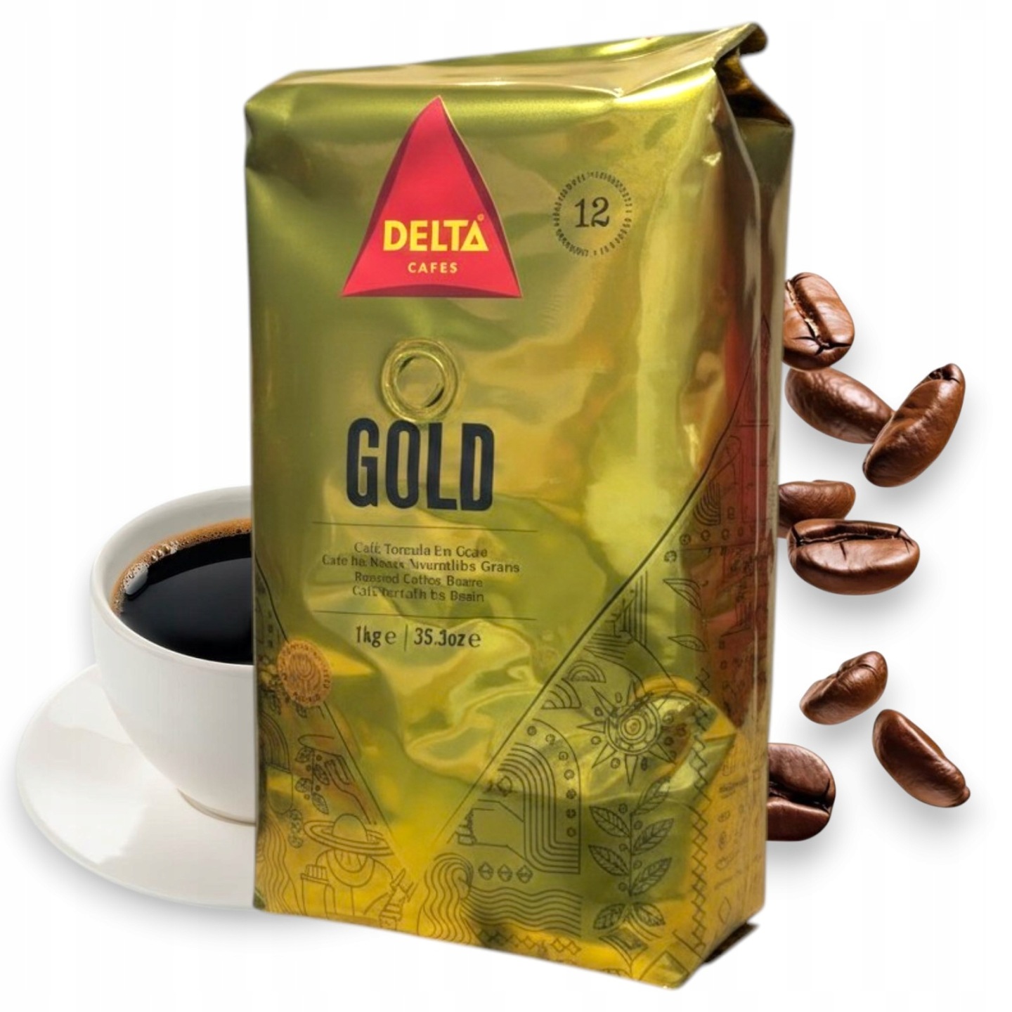 Kawa Ziarnista Delta Gold 1000g