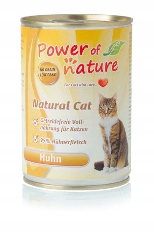 Power Of Nature Natural Cat Kurczak 12x400g Premium Mokra Karma Dla Kota