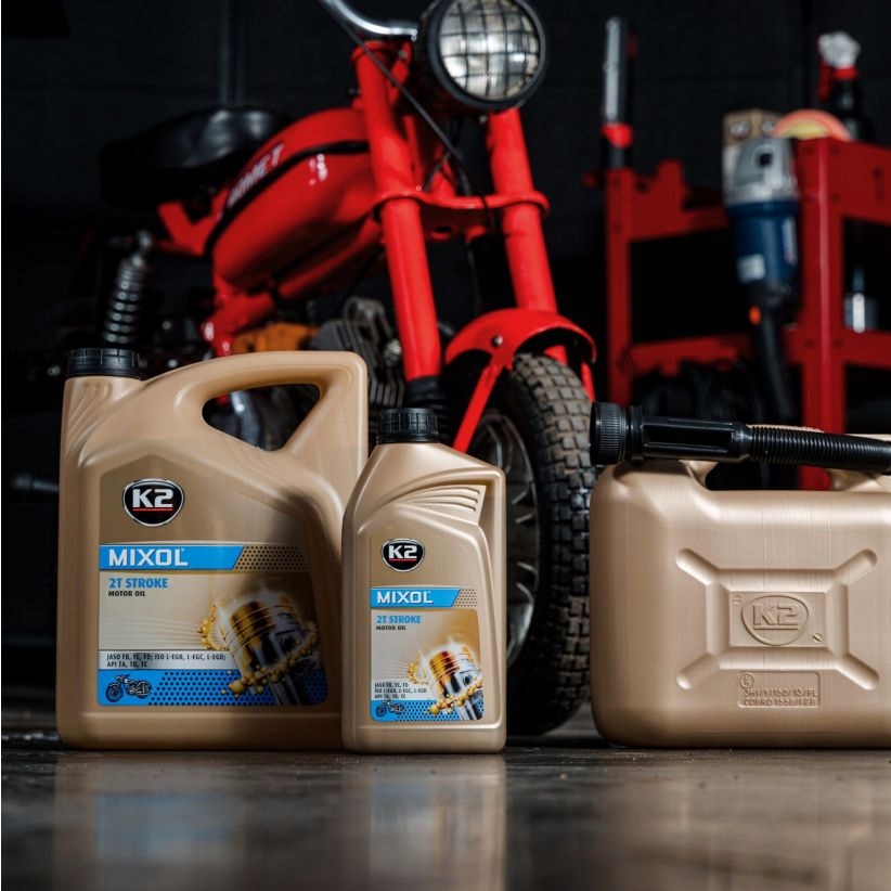2x K2 MIXOL 1L 1L 2L OLEJ DO MIESZANKI 2T STROKE SILNIKÓW DWUSUWOWYCH Producent K2