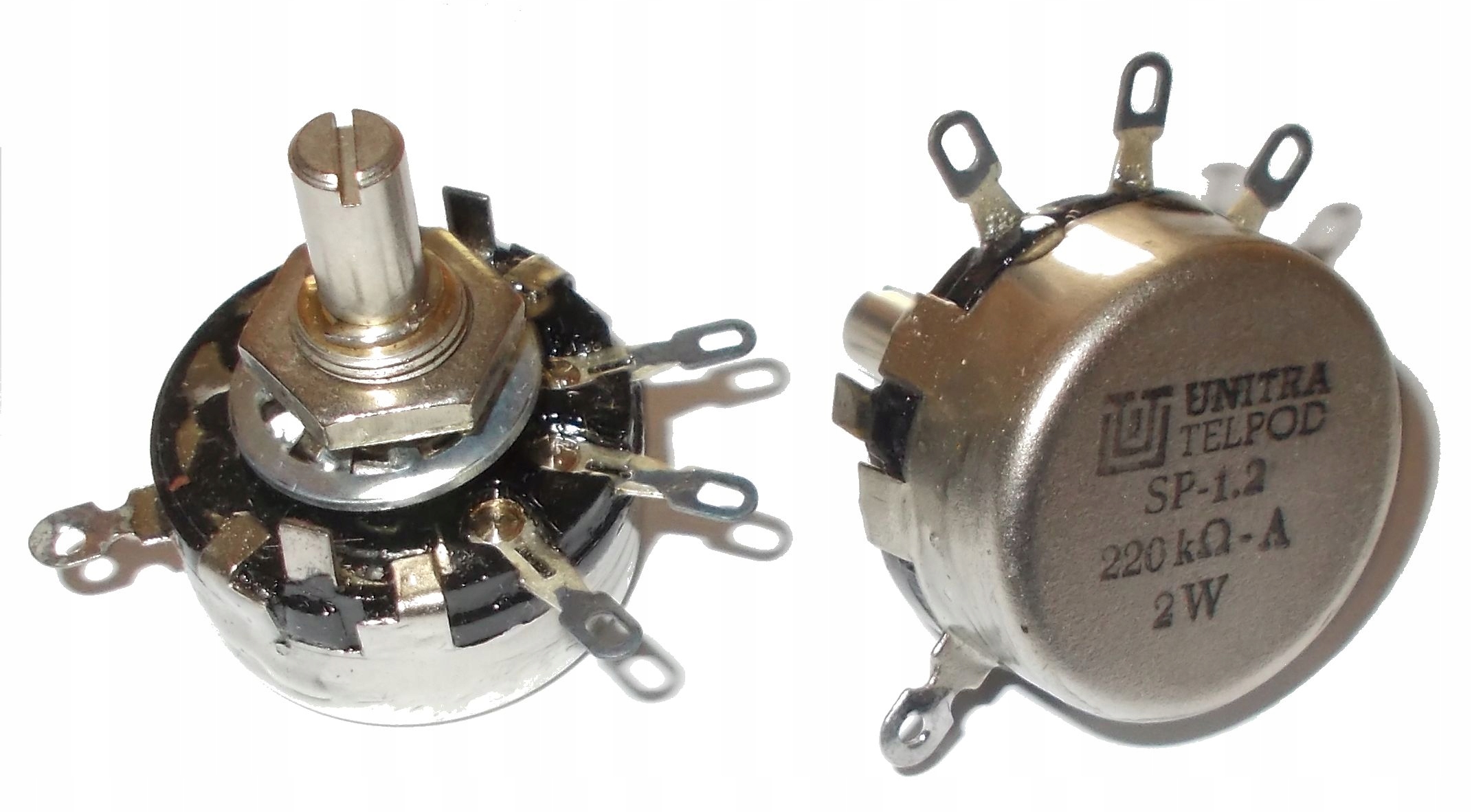 

Potencjometr Obrotowy 2W 220k ohm liniowy (3638)