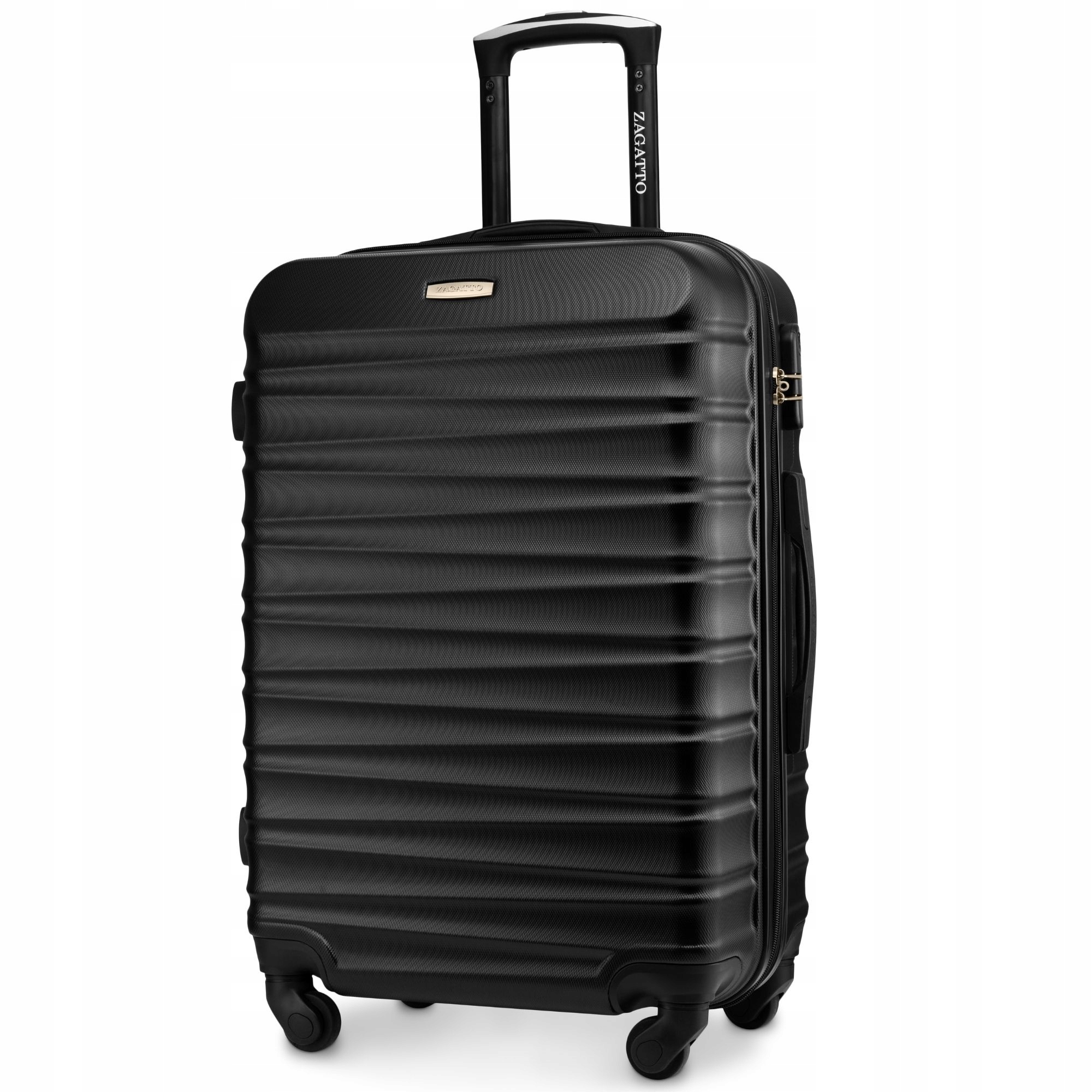 Střední cestovní kufr na kolečkách Ryanair, tvrdé zavazadlo, 2 barvy Zagatto
