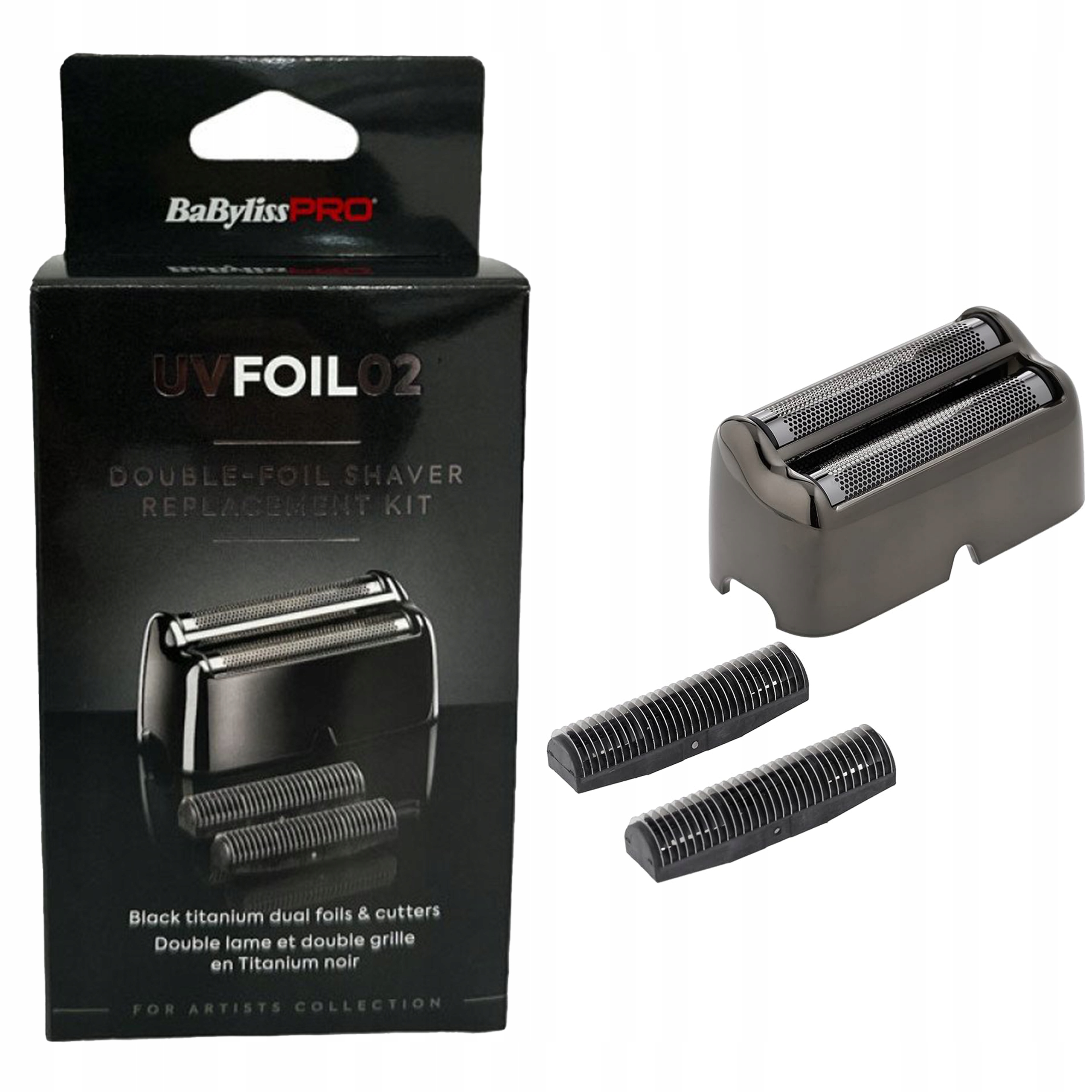 Babyliss Pro UVFOIL02 Głowica Folia do Golarki Uv Podwójnej