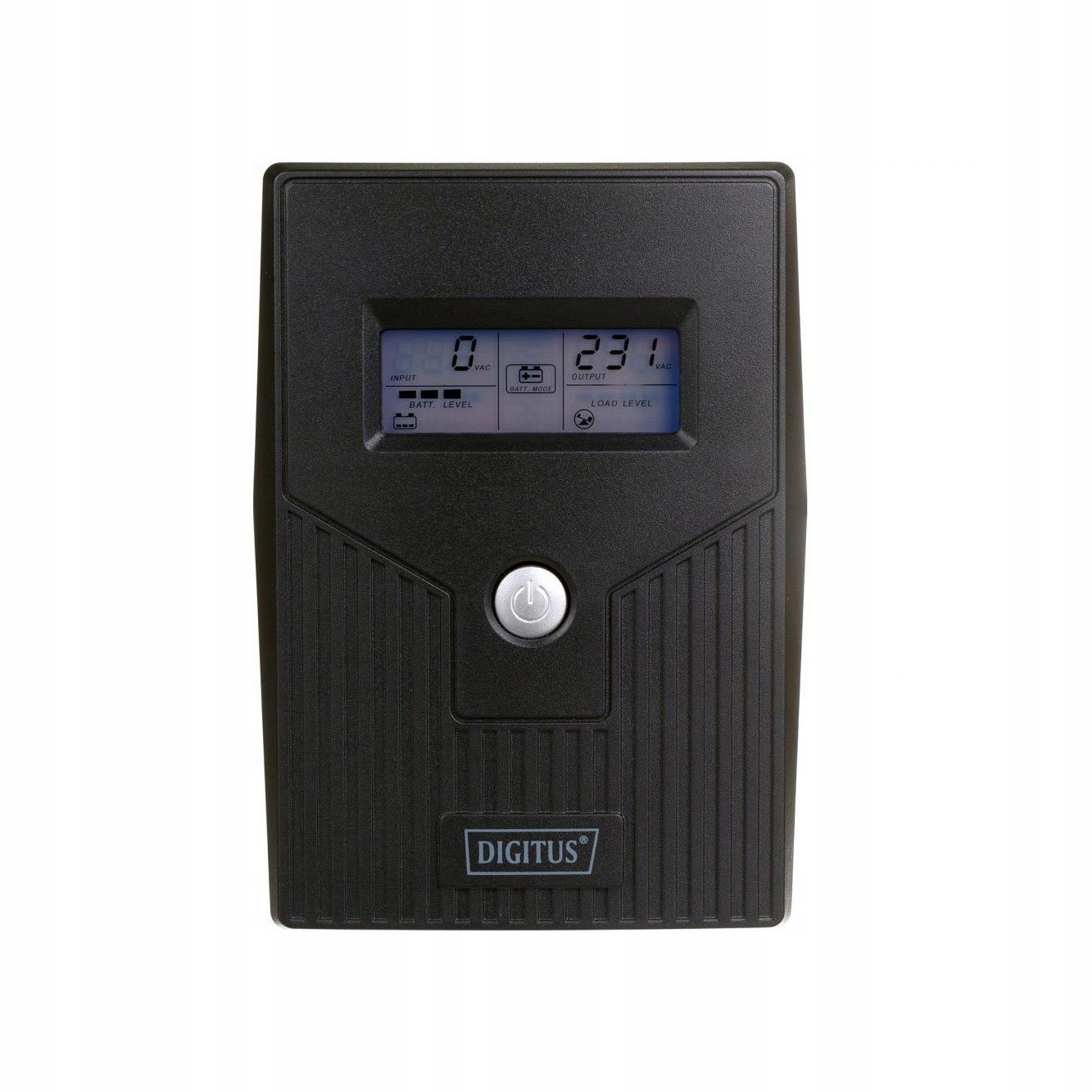 Zasilacz awaryjny UPS DIGITUS Line-Ineractive LCD BASIC 800VA/480W