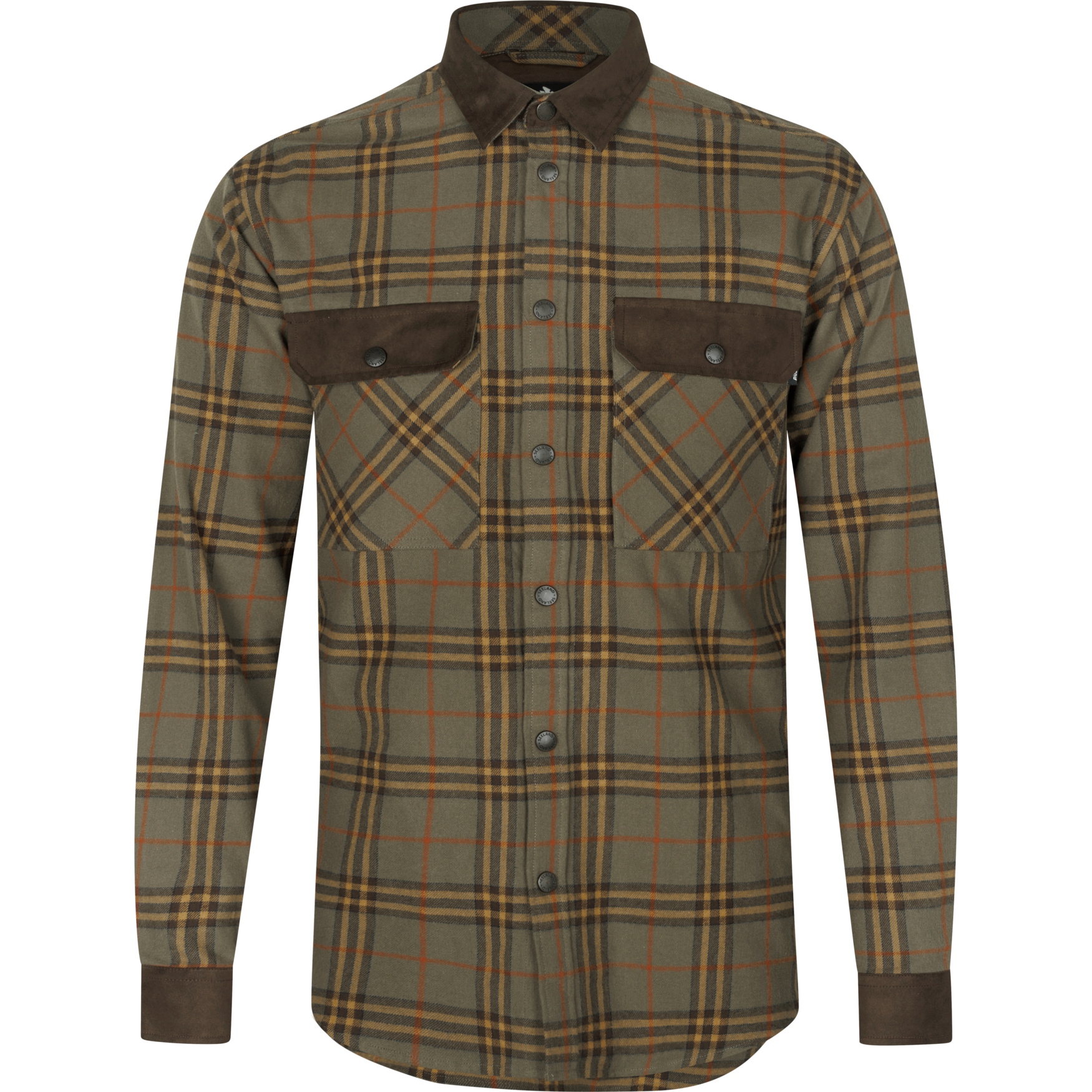 Koszula Seeland Banff Grape Leaf Terracotta CHeck XXL