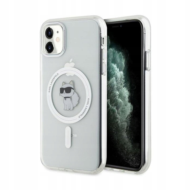 Karl Lagerfeld MagSafe – Pouzdro pro iPhone 11 (průhledný)