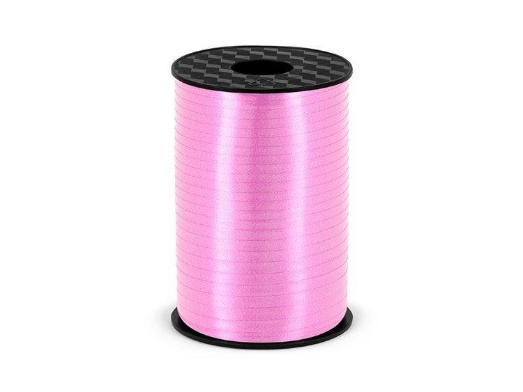 

Wstążka Plastikowa Różowa 5 MM/225 M