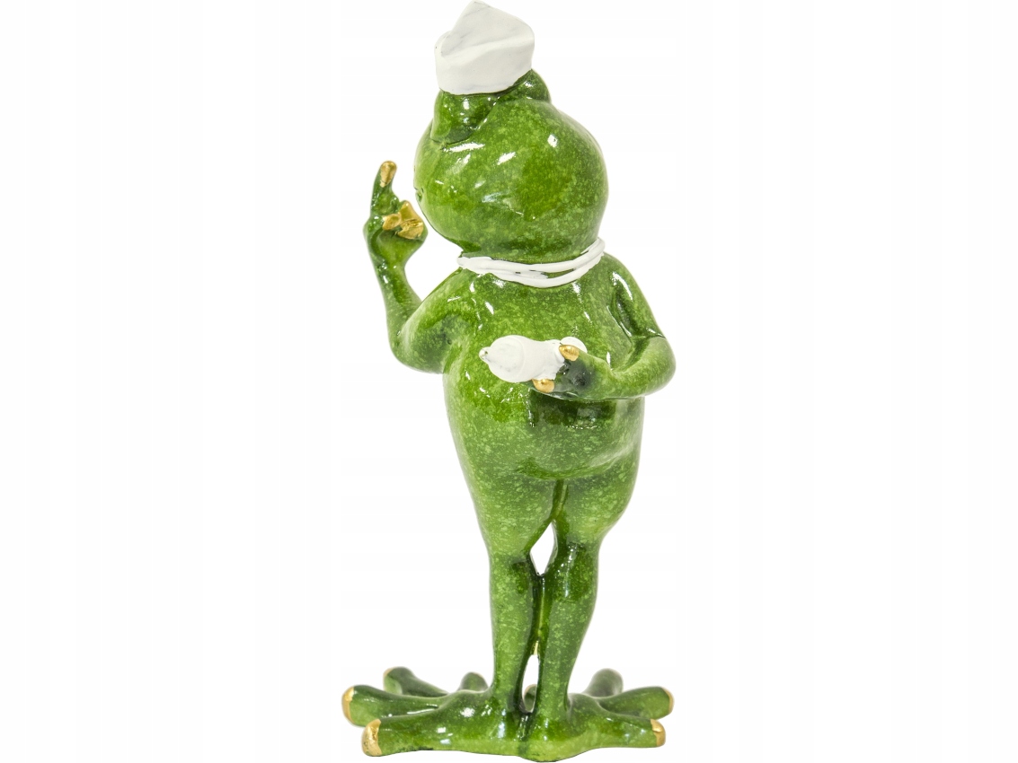Ozdobna Figurka NA PREZENT - Żaba pielęgniarka Producent Art-Pol