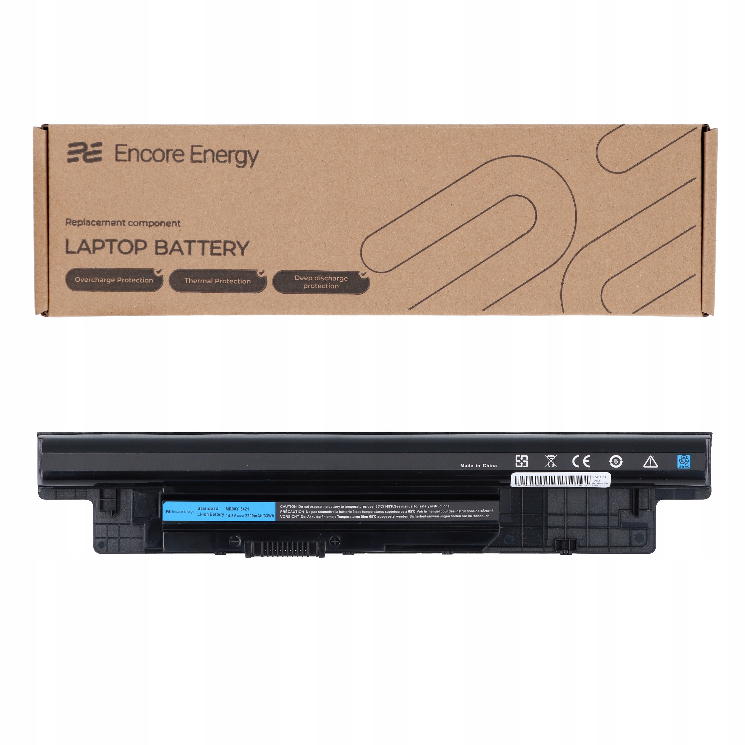 Bateria MR90Y do laptopa Dell Inspiron 14R 5421 15 3537 33Wh Encore Energy