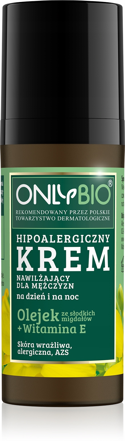 

Only Bio Men Hipoalergiczny krem nawilżający 50 ml