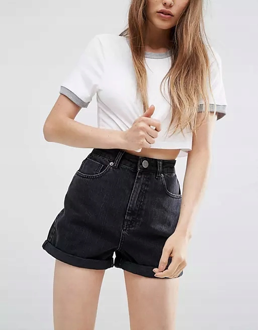 

Asos_spodenki Jeansowe Podwijane