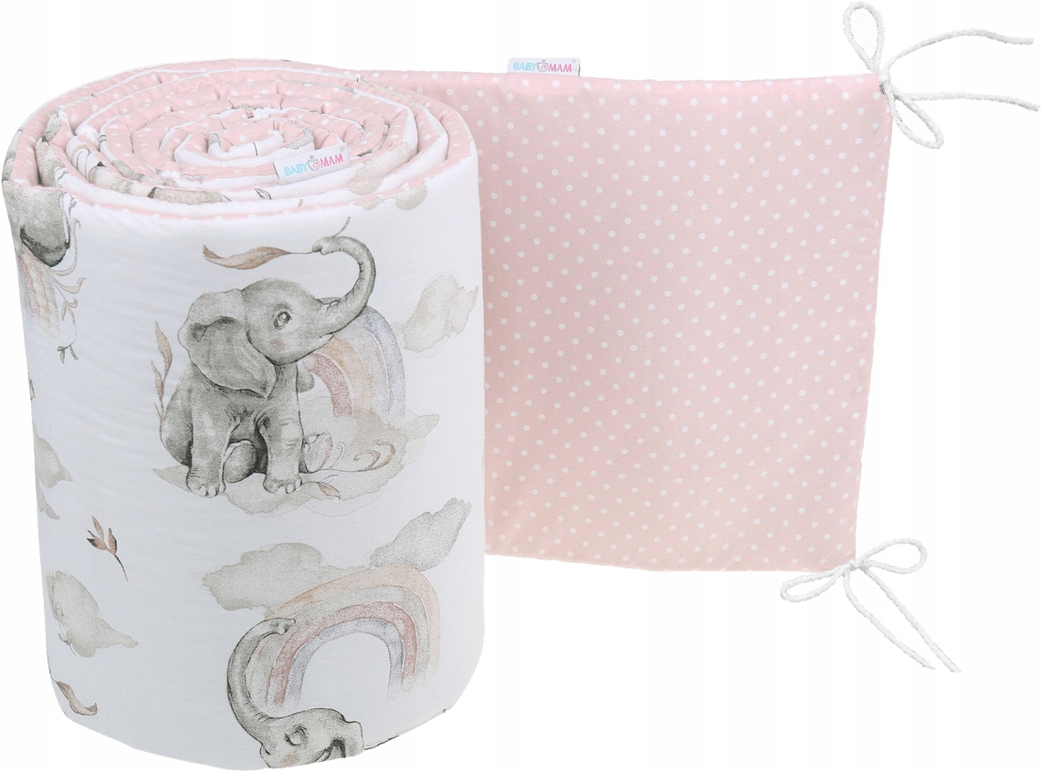 

Babymam Dwustronny Ochraniacz 180x30 Do Łóżeczka