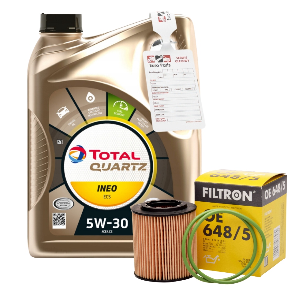 

Total Ineo MC3 5W30 5L+FILTR Oleju OE648/5