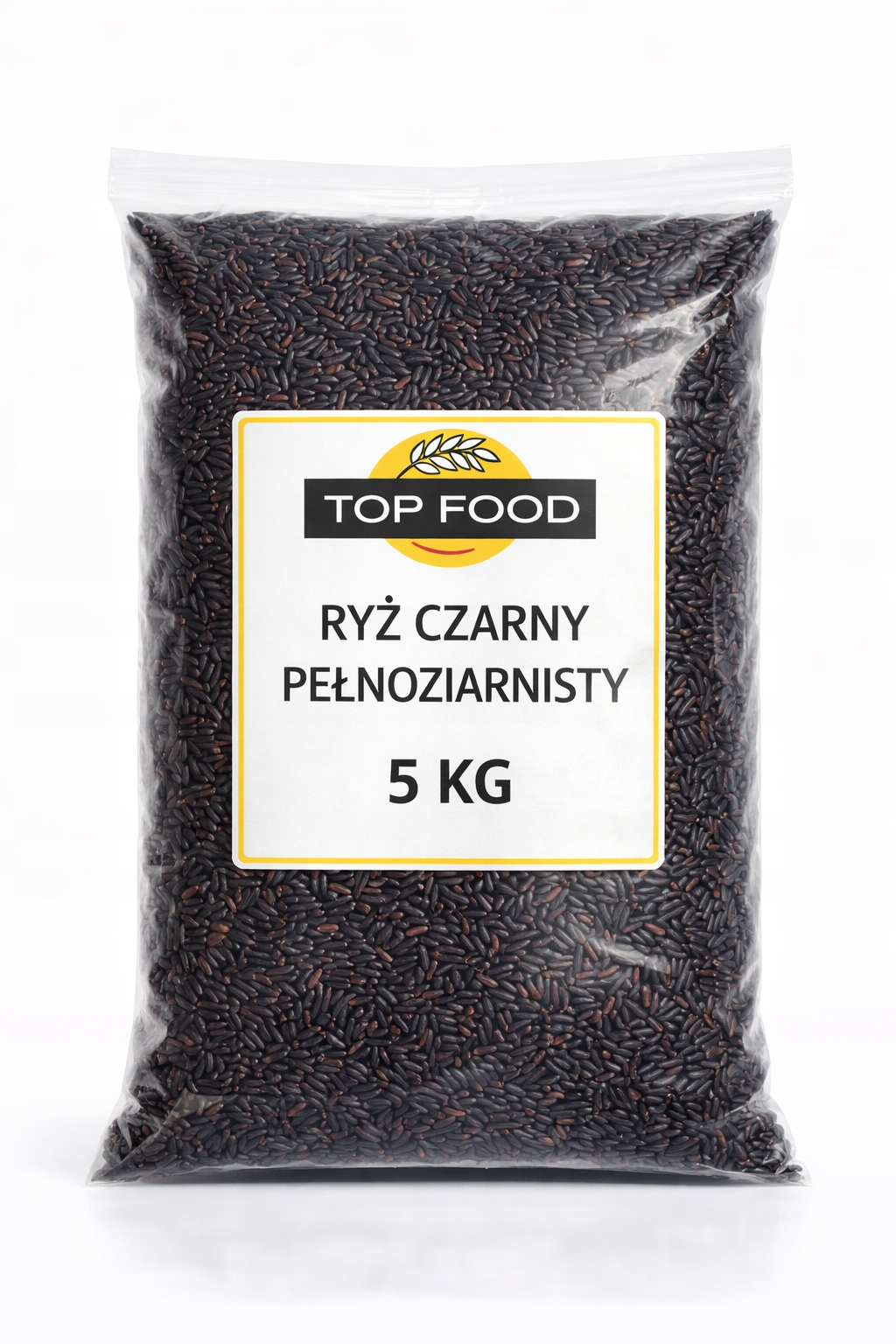 Levně Černá celozrnná rýže 5 kg – thajská fialová rýže přírodní, bez Gmo