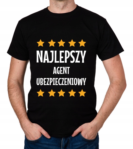 

koszulka Najlepszy Agent Ubezpieczeniowy prezent