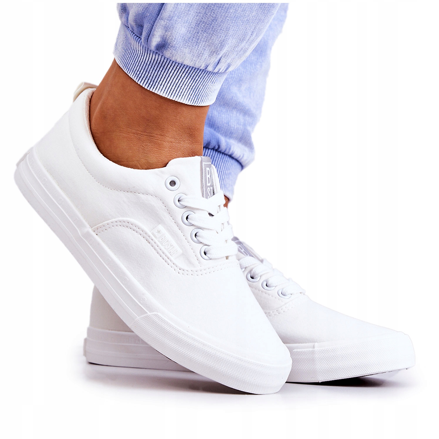 

Damskie Tenisówki Big Star FF274168 Białe 37