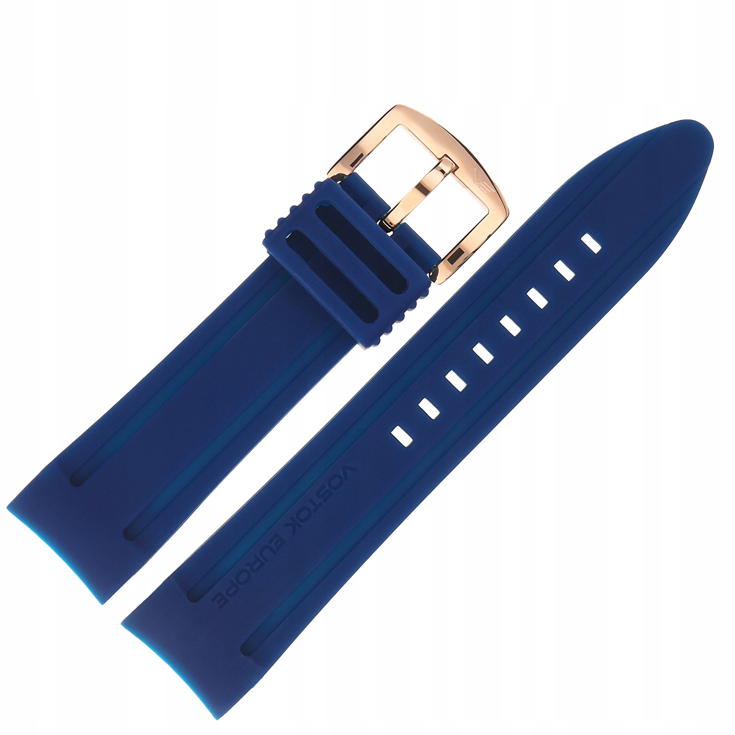 Pásek Anchar Silikon (9246) modrý s růžovou barvou