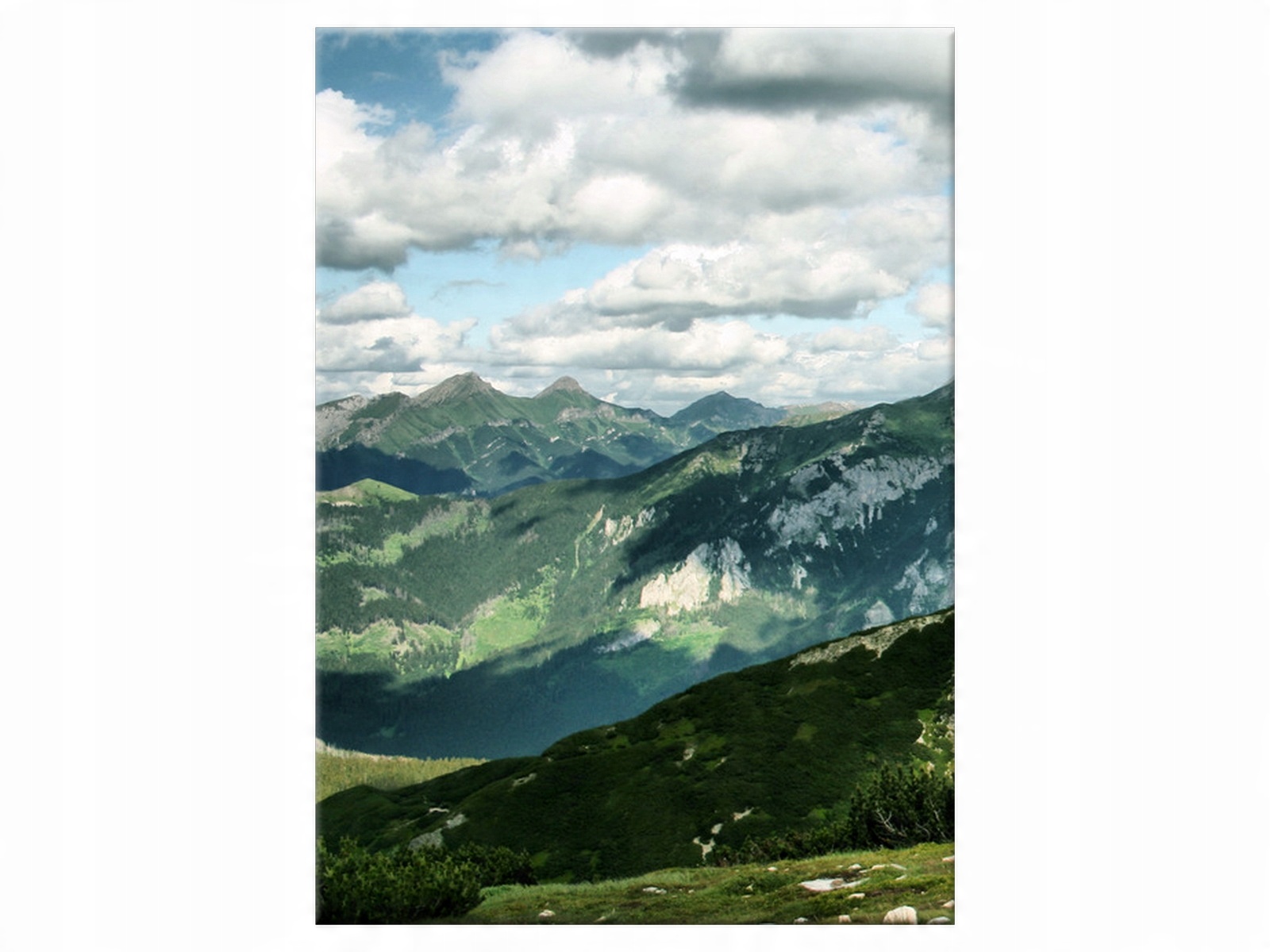 

Obraz płótno Tatry 50x70 Pejzaż na płótnie salon