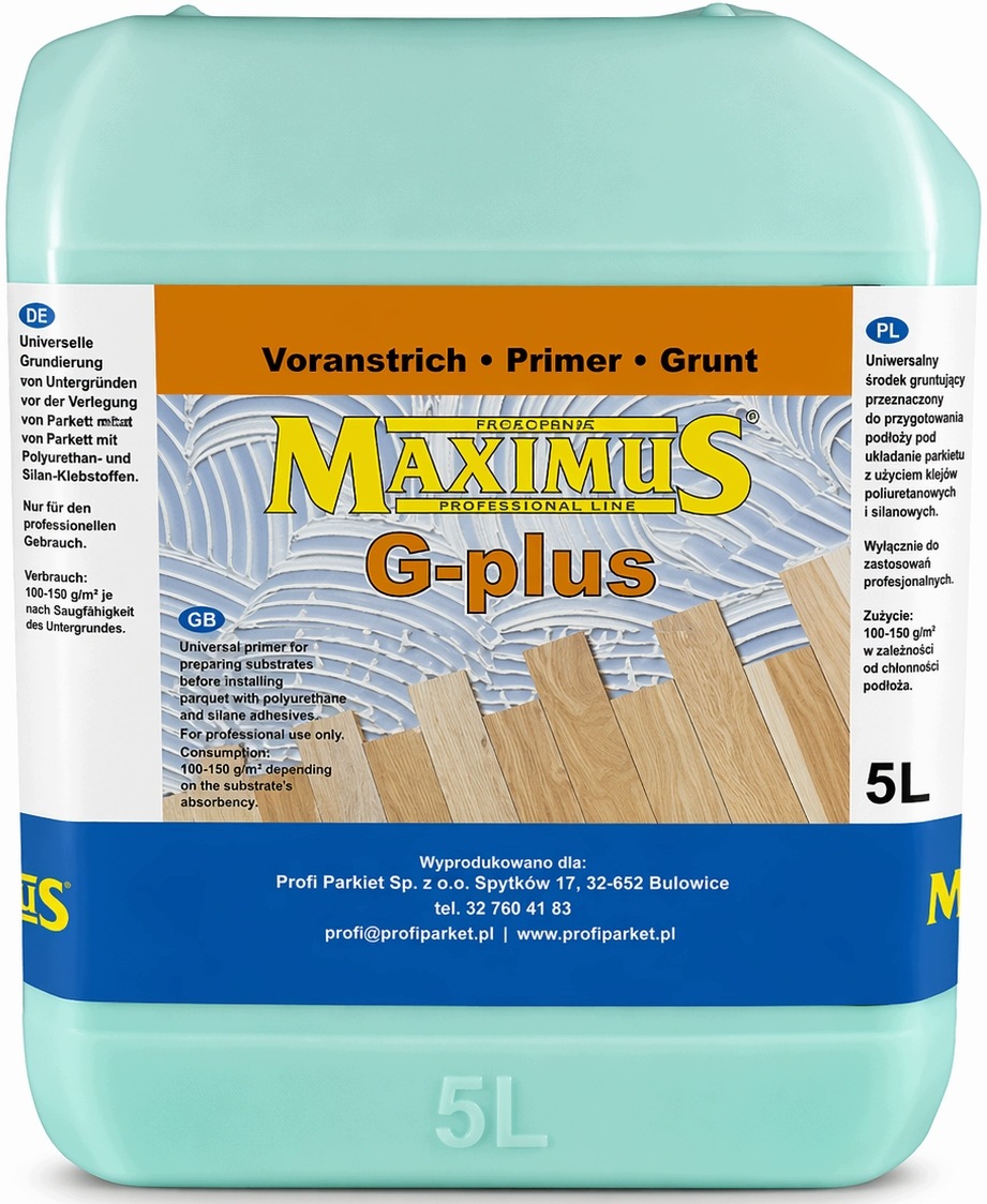 Maximus G-Plus 5L ekologický disperzný podklad pre cementové podklady