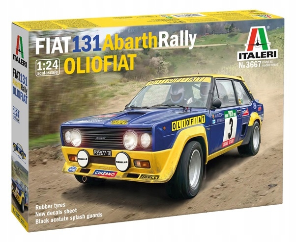 1:24 Fiat 131 Abarth Rally Olio Fiat