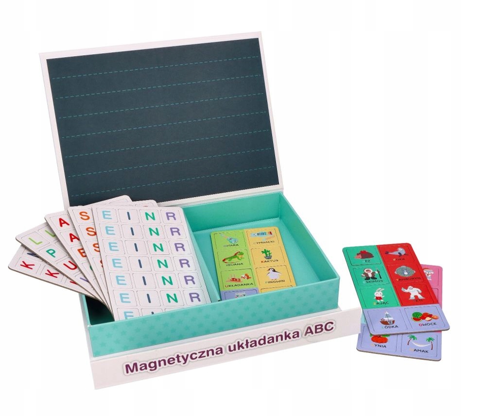 

Układanka magnetyczna Abc z literkami i obrazkami
