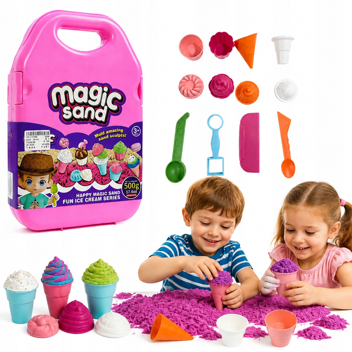 Piasek Kinetyczny Cukiernia Sklepik Z Torcikami Ciastkarnia Kinetic Sand