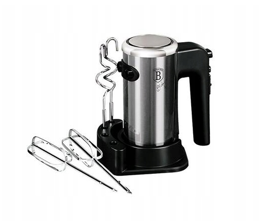 Berlingerhaus Mixér ruční šlehač s příslušenstvím 300 W Black Silver Collec
