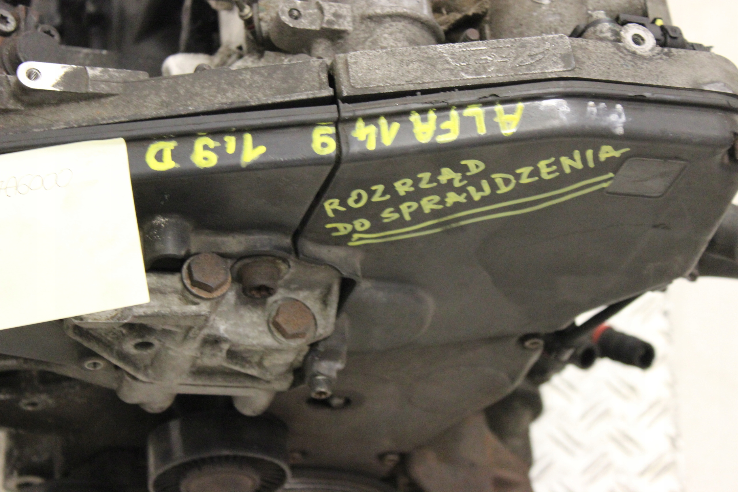 двигатель без навесного Alfa 147 1.9 937A6000