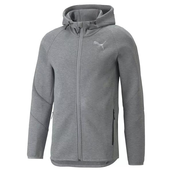 Pánská mikina Puma 84740103 Evostripe Full Zip Šedá S