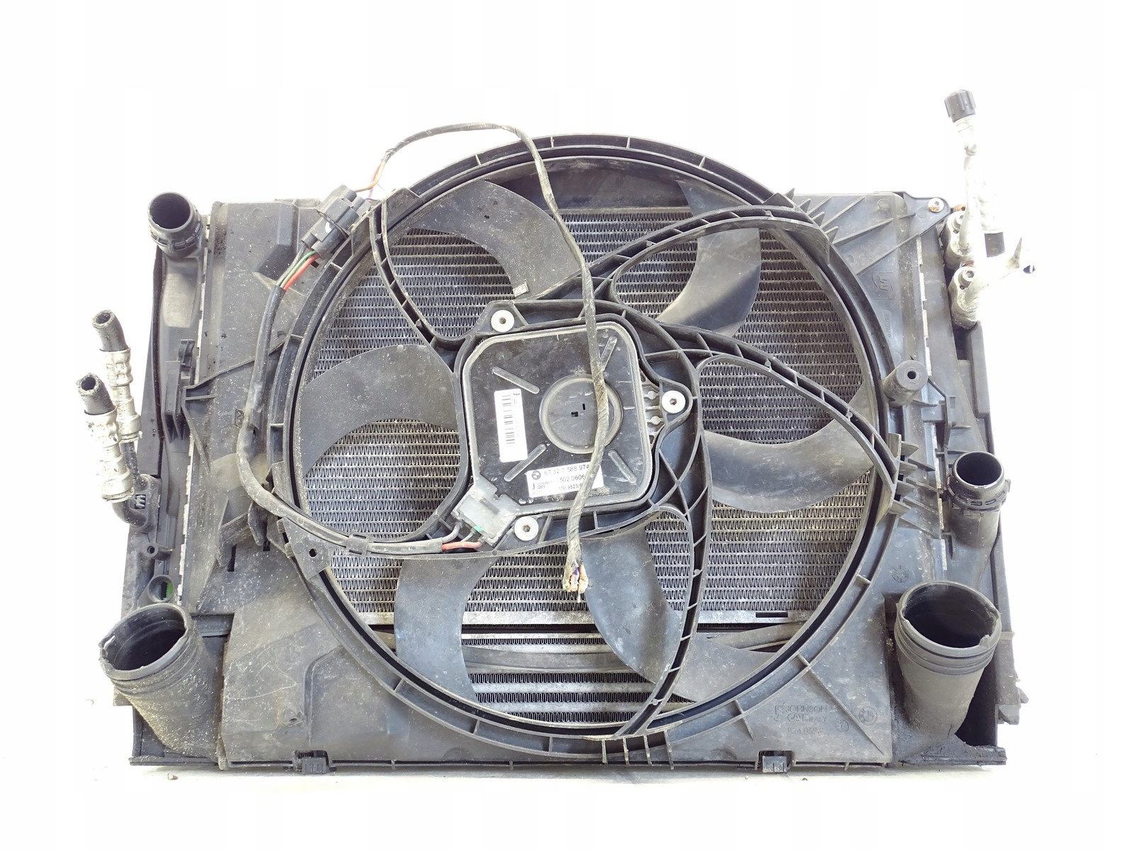 support panel for radiators complete radiator sider BMW X1 E84 2.0 D N47 177 KM 09-12r
