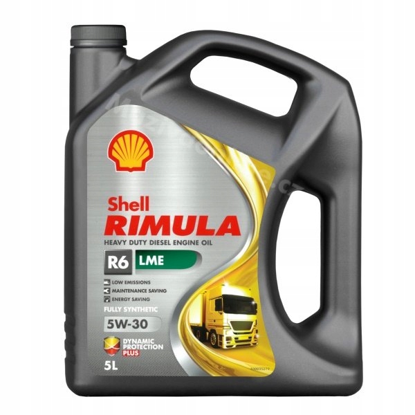 

Shell Rimula 5W30 5L. R6 Lme Silnikowy Olej Syntet