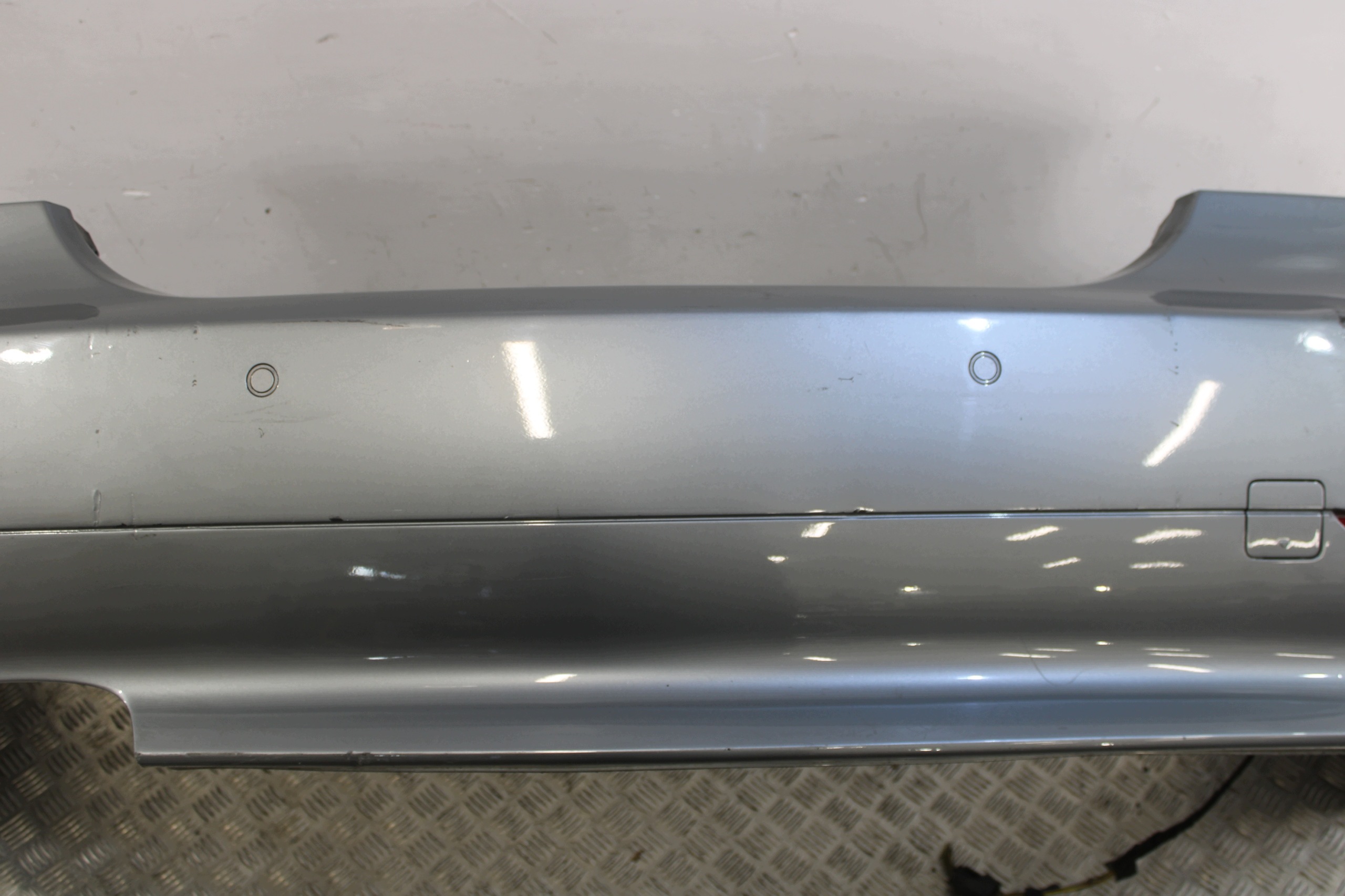 bumper rear part rear complete 4 X PDC BMW 5 E60 sedan