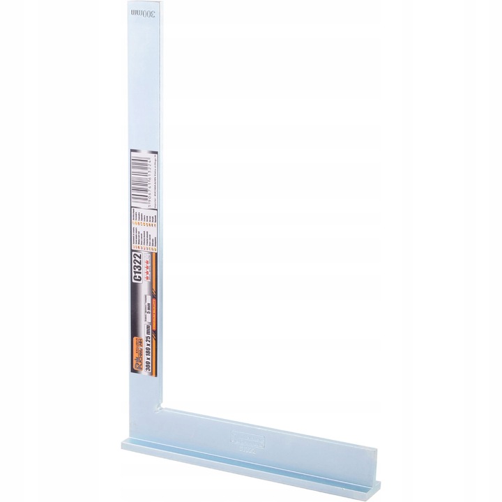 KĄTOWNIK ŚLUSARSKI ZE STOPKĄ 300x180x25 mm C1322