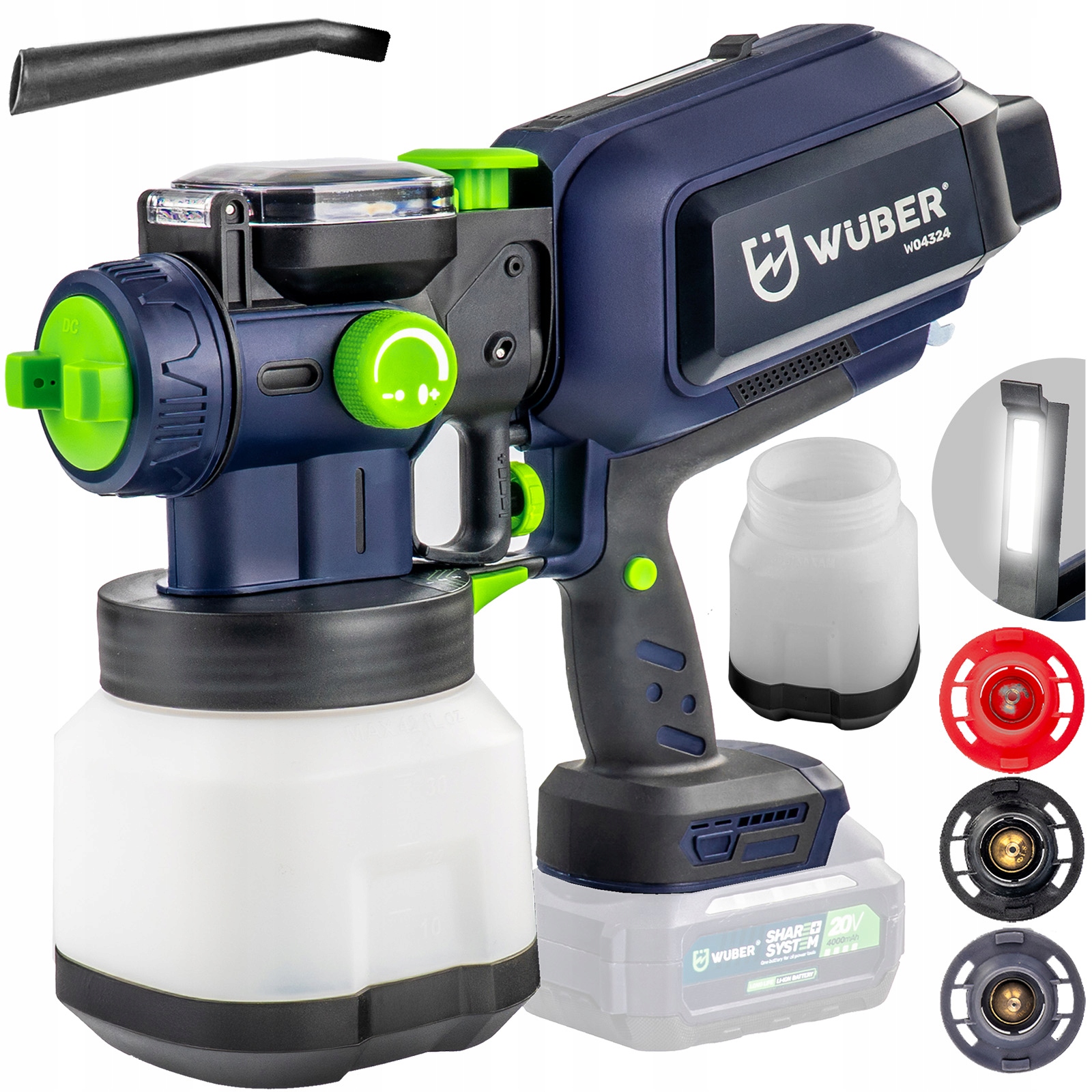 Akumulátorová Stříkací Malířská Pistole Elektrická, Malování Stěn 150 W